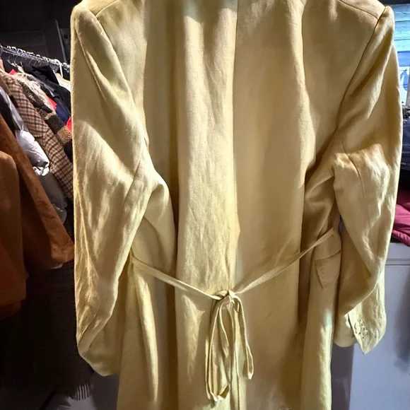 Aritzia Wilfred Le Fou Blazer - Yellow - L - Picture 4 of 5